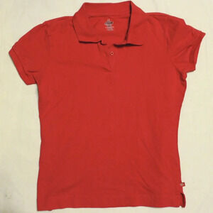 Dickies Girls Red Polo